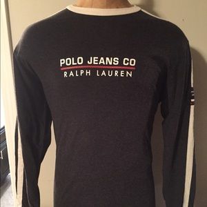 Grey Polo long sleeve shirt