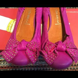 Jeffrey Campbell Flats with Studded Bow