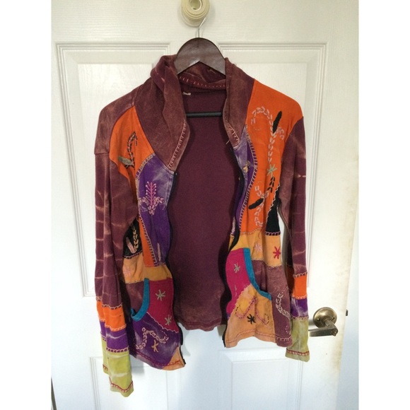 patchwork zip up - Picture 1 of 2