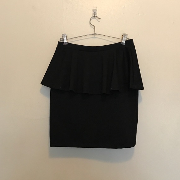 Stretchy Peplin Skirt