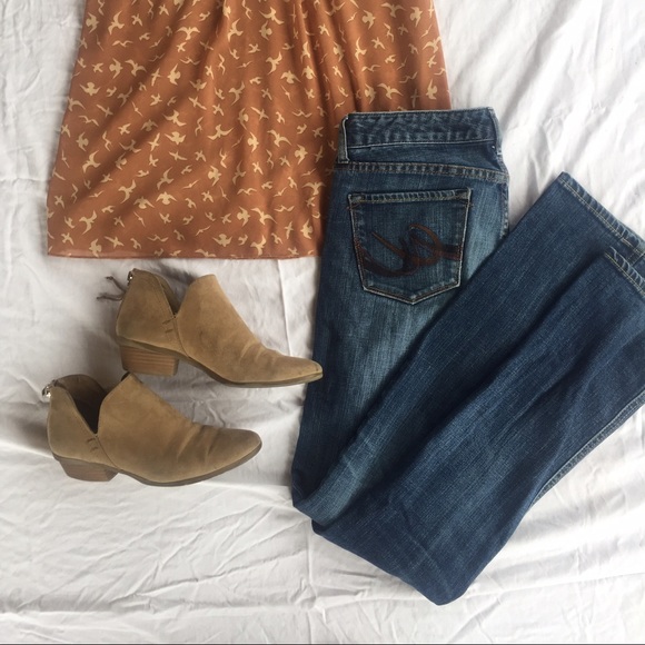 Straight leg jeans