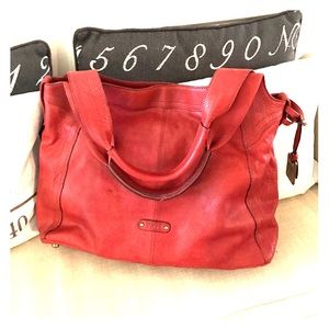 Beautiful red Frye handbag