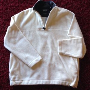 St. John's Bat plush fleece pullover.