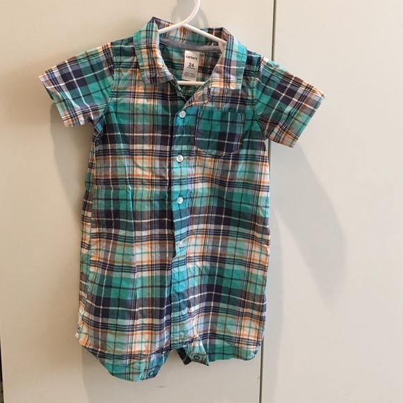 Carter's jumpsuit - short sleeves 24M