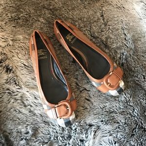 Burberry Buckle Flats