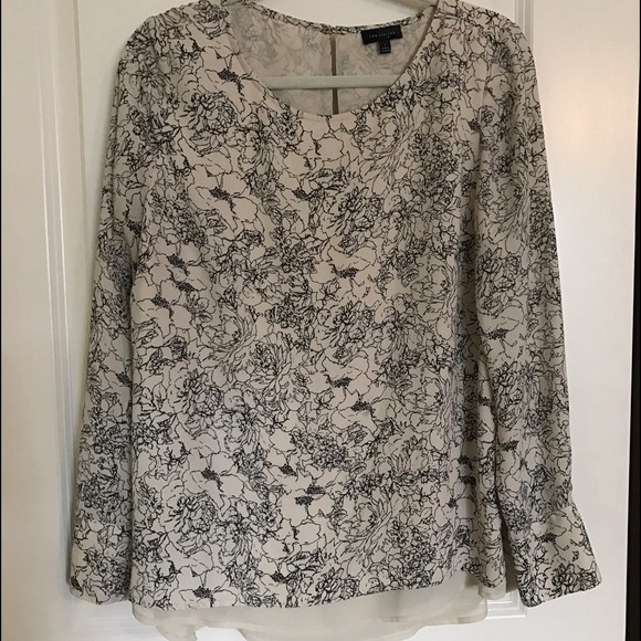 Limited long sleeve blouse