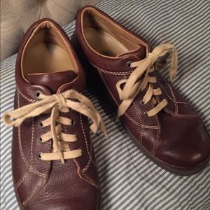 Clarks leather shoes