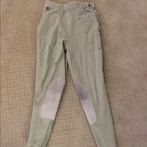Arias side zip breeches