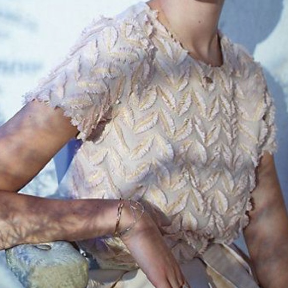 Anthropologie Plume Point Top - Picture 4 of 4