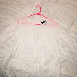White top from Cynthia Rowley