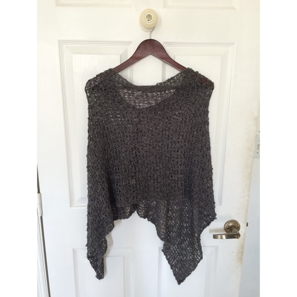 grey crochet goddess shawl - Picture 1 of 2