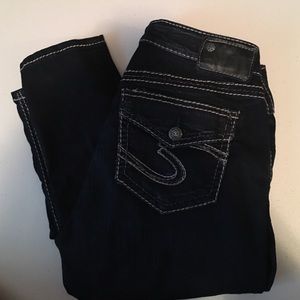 Silver jeans