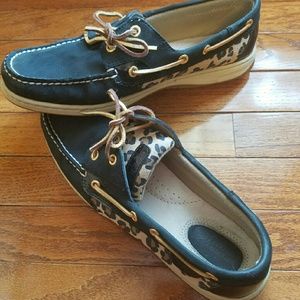 *Sale* Sperry Top Sider Shoes in Leopard Print