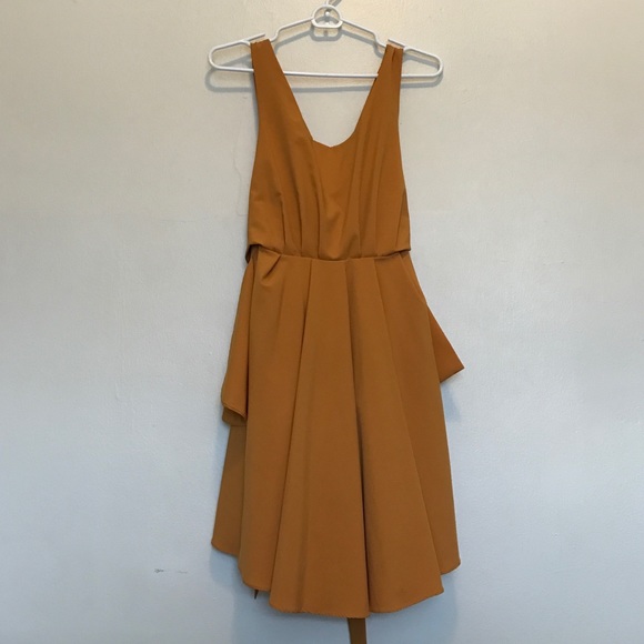 Custom made lovely Melody V shaped dress