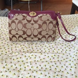 Coach Wristlet/Clutch