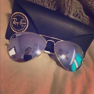 Lilac Ray Bans