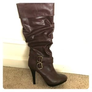 Brown style &co boots