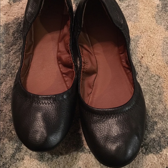 Lucky Brand black ballet flats
