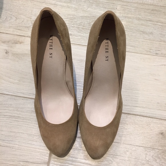 Wythe NY heels NEVER WORN