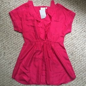 Anthropologie Silk Blouse