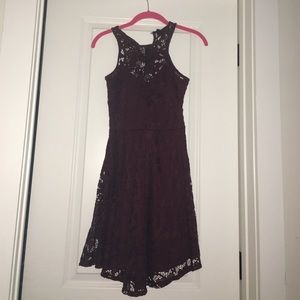 Maroon dress