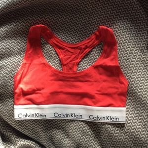 NWOT Calvin Klein Bralette