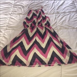 Swingy open back dress