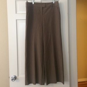 INC Brown Wide Leg Slacks