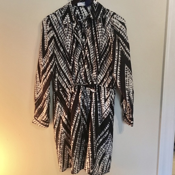 Calvin Klein Shirt Dress - Picture 3 of 4