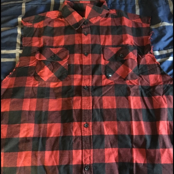 Fear of God Ripped Sleeve Flannel - Picture 1 of 4