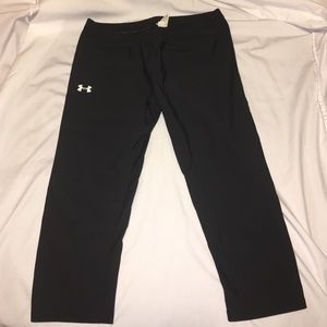 Under Armour compression capris size Lg