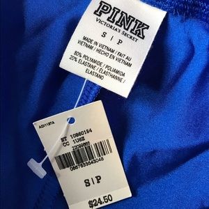 blue brand new Victoria secret pink leggings