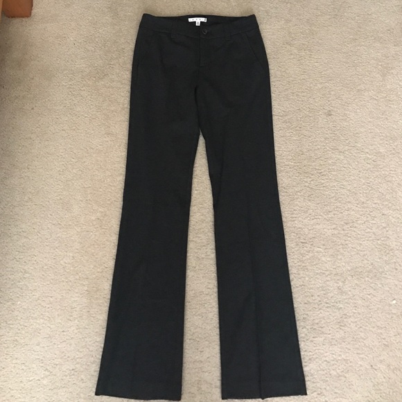 Charcoal gray slacks