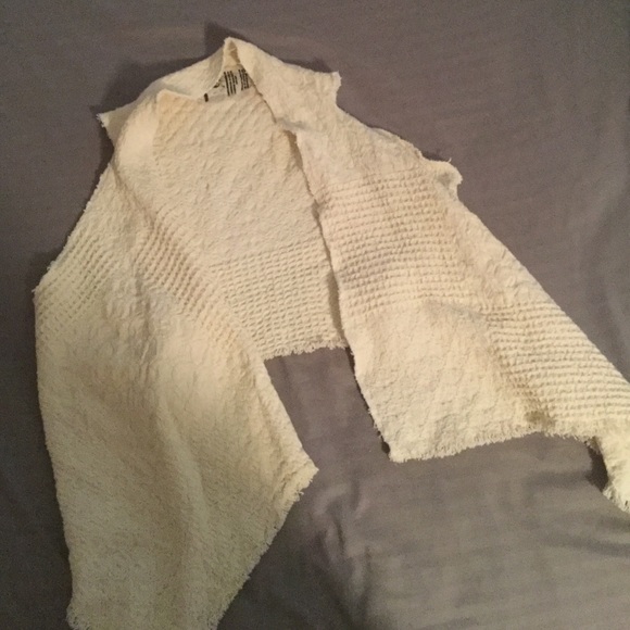 Cream vest