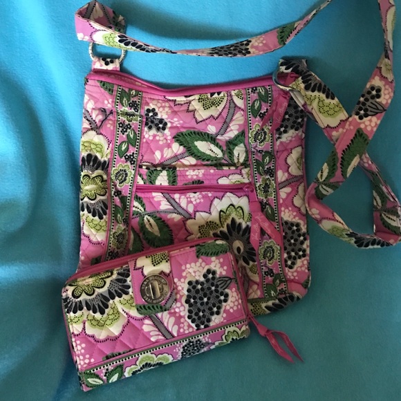 Vera Bradley Crossbody and Wallet