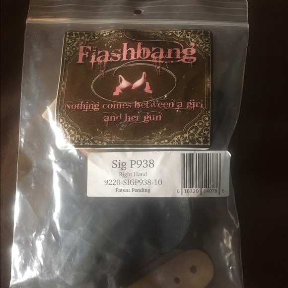 Flash bang concealed carry holster for Sig  P-938