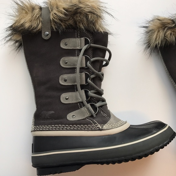 Sorel Joan of Arctic Shale Grey Winter Boots