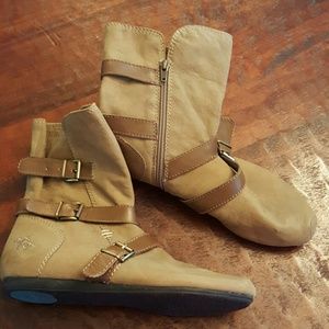 Otbt strapped ankle boots 8M