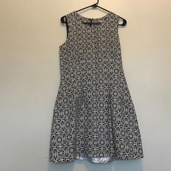 Black and White Laced dress