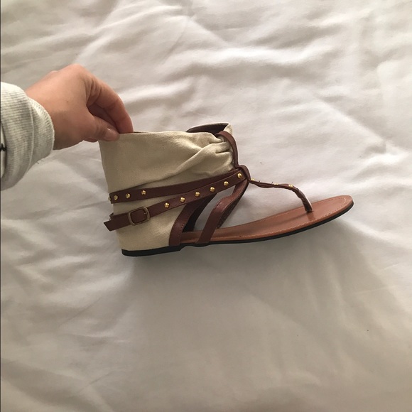 High top sandals
