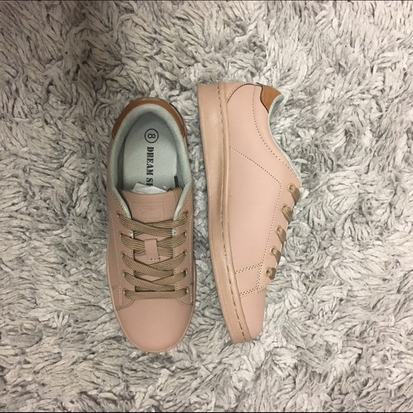 Sand Colored Sneakers - Picture 2 of 3