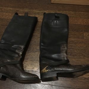 Golden Goose western style distressed boots