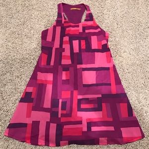 Alice+Olivia pink and purple dress
