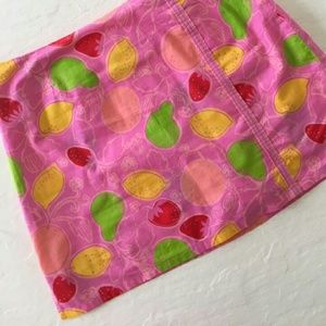 Lilly Pulitzer "Marzipan" print skort