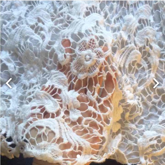 White knit crop top - Picture 2 of 4