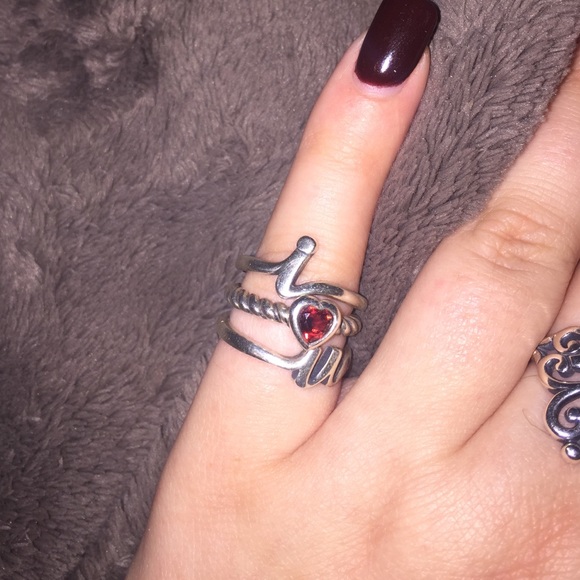 James Avery Ring Set!!!!!