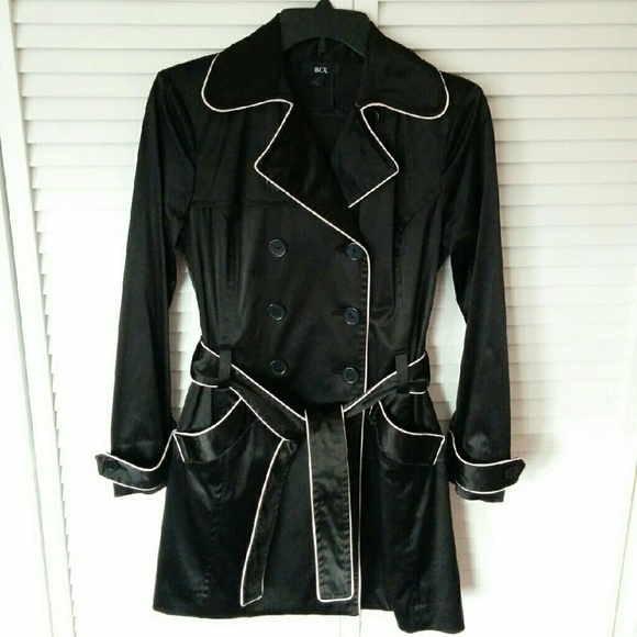 BCX black trench coat