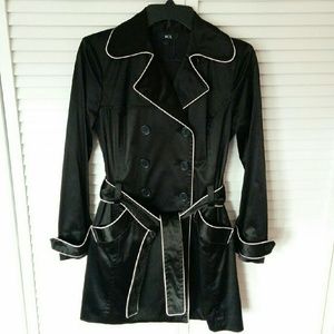 BCX black trench coat