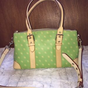 Dooney & Bourke pastel green satchel