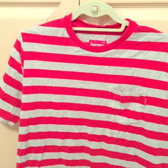 Supreme striped tee